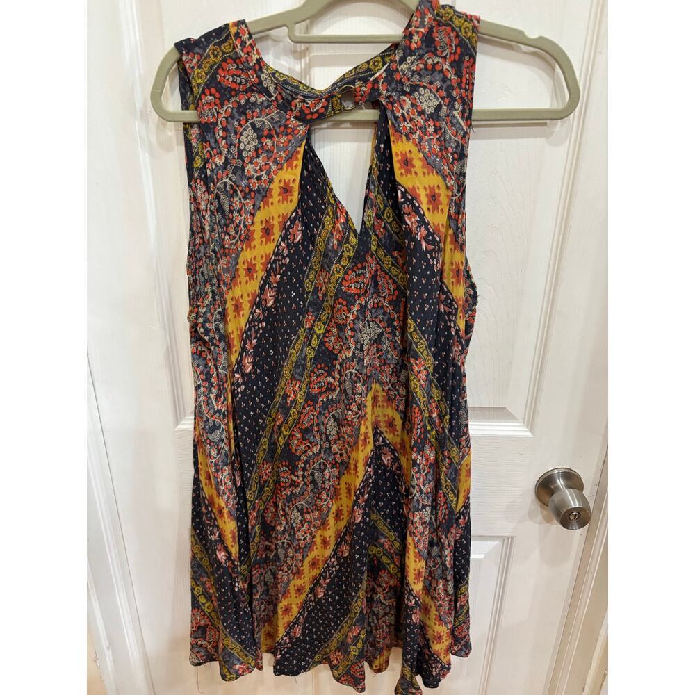 Umgee Dress/Tunic with V-Neck Size Large - Picture 2 of 5